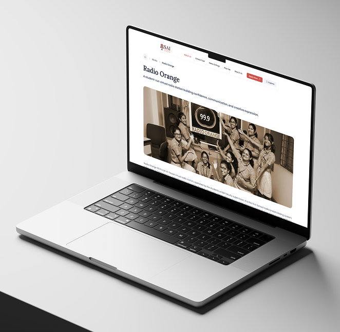 A stylized, professional photo of students collaborating.