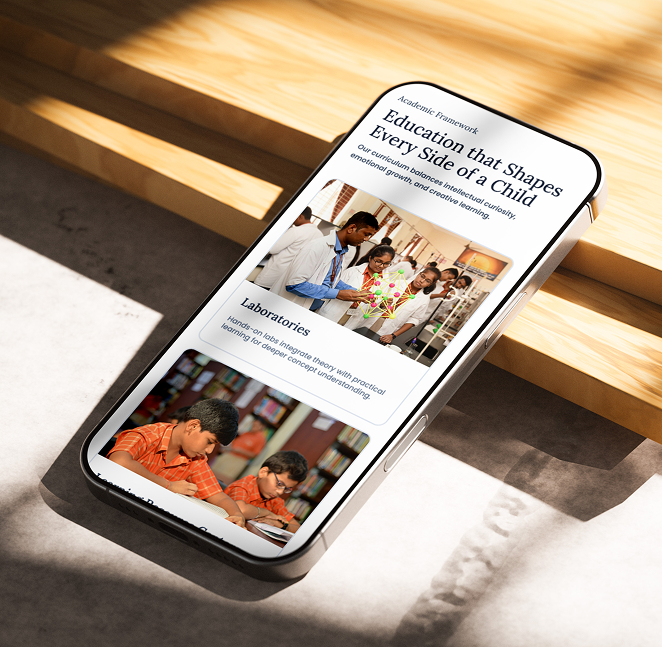 A user-friendly mobile screen showing a simple form and a prominent CTA.
