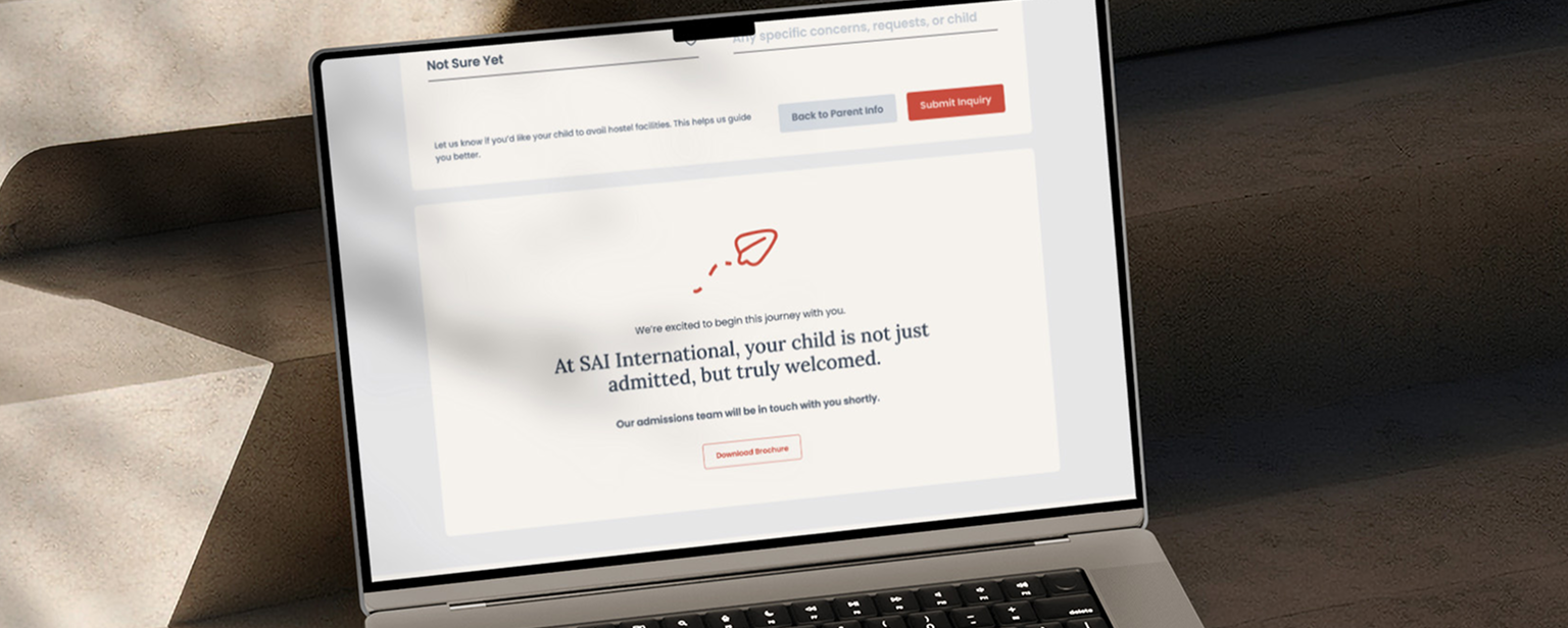 SAI International School Admissions