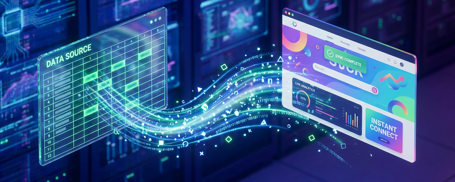 Google Sheet - Website Dynamic Data