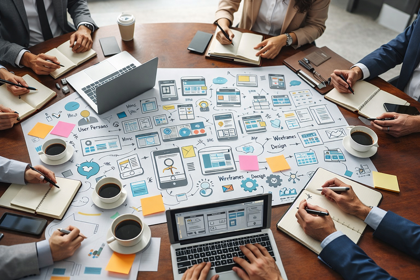 An image of team at Pixolo