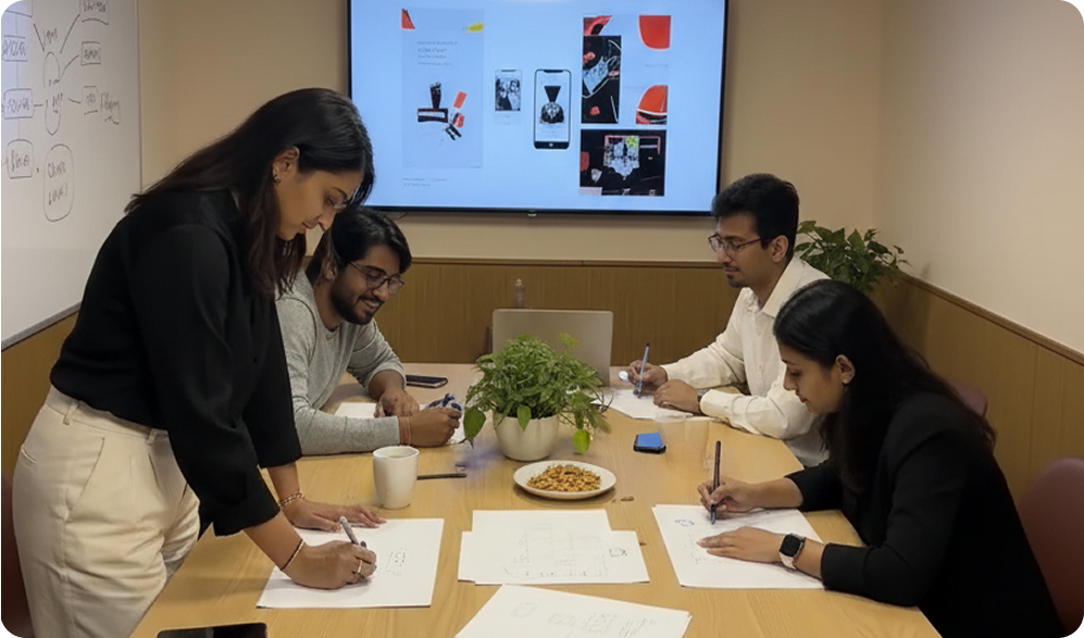 An image of team at Pixolo