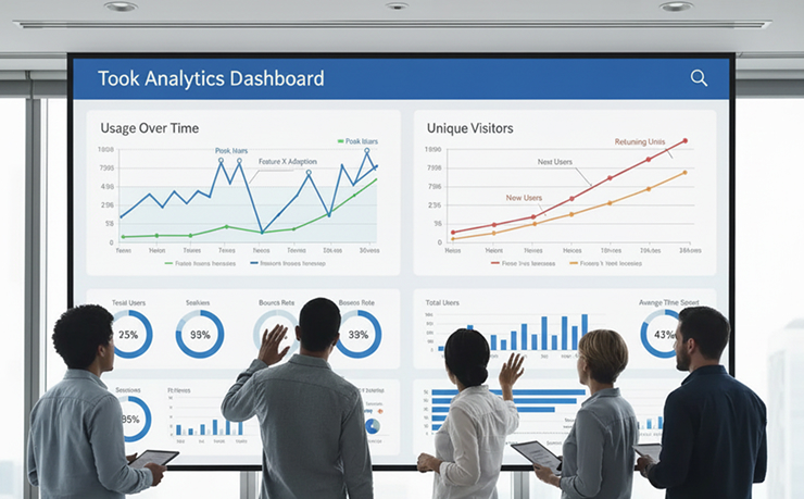 Team collaborating on product planning